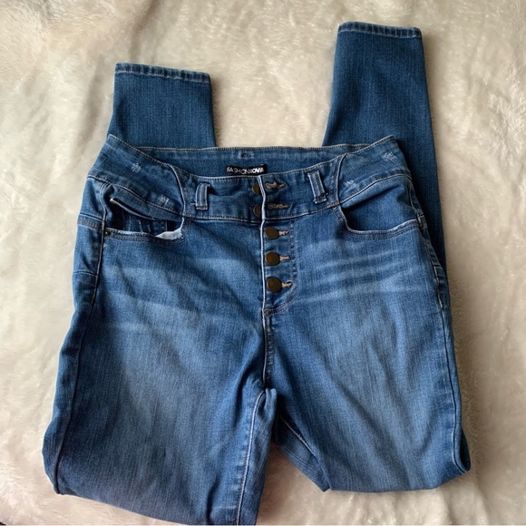 Fashion Nova Denim - Fashion nova skinny jeans size 11